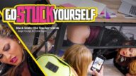 GoStuckYourself – Stuck Under The Teacher’s Desk – Angel Youngs, Crystal Taylor